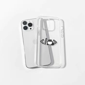 chai code quote printed mobile cover